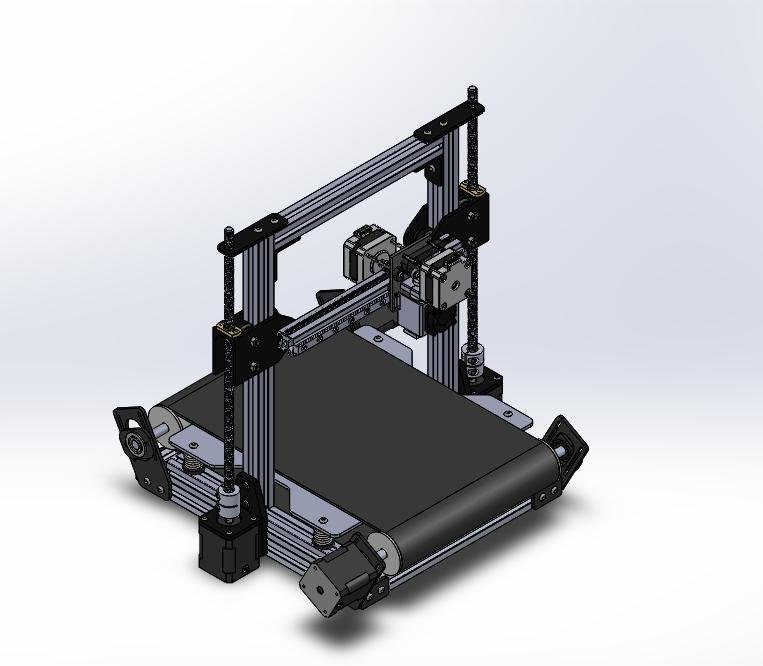 Figure 10: Upper frame exploded view